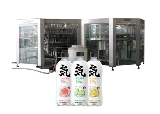 Automatic carbonated water processing machine equipment