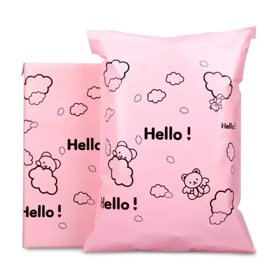 Customized Logo Courier Bag Poly Mailers Plastic Bags