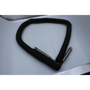 Cable en espiral con conectores masculinos N/TNC para la cámara del automóvil