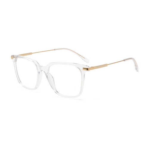 Color negro Bonito forma Gran tamaño Square Marco óptico Eyewear