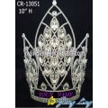 Rhinestone trozos grandes coronas de 10"