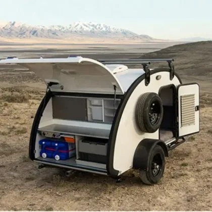 teardrop motorcycle camping trailers RV travel trailer