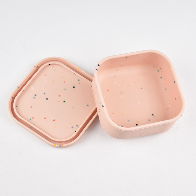 orange with speckled
