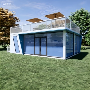Portable Container Cabin for Unique Outdoor Retreats