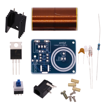 BD243 Mini Tesla Coil Kit - DIY Electronics Magic Props