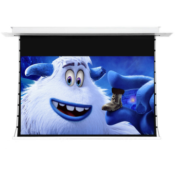 120 Inch ALR Motorized Ceiling Recessed AI Smart Projector Screen