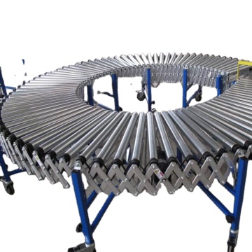 Portable Adjustable Height Extendable Power Roller Conveyor