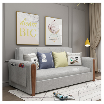 Modern European Folding Sofa Bed Chair with Storage