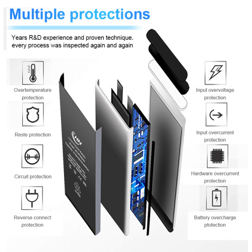 lihium replacement cell phone iphone 6s plus battery