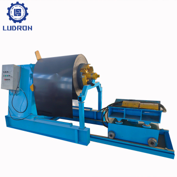 Hydraulic Decoiler with Loading Car for Automatic Roof Sheet Machine