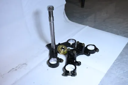 Motorcycle steering rod suitable for scooter steering system