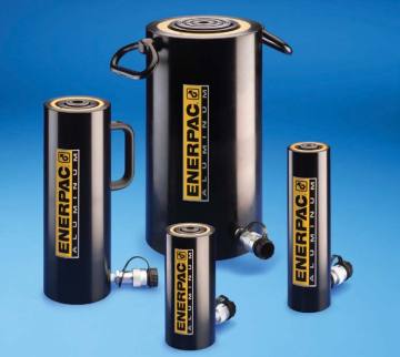 Rac ชุดอลูมิเนียมภาชนะบรรจุทำหน้าที่เดียว 700 บาร์ Enerpac เดิม (RAC-202)