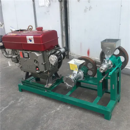 Commercial Small Soybeans Oats Food Snack Continuous Extruder Machine