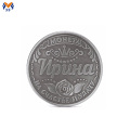 Monete d&#39;argento in rame per pulizia del negozio