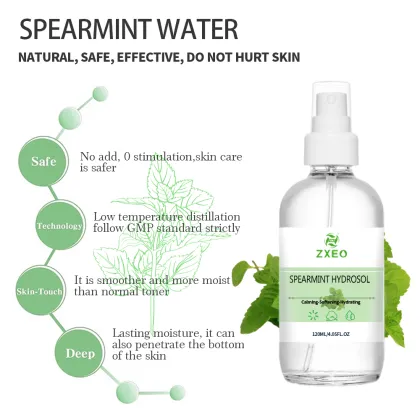 Private Label Organic Spearmint Hydrosol