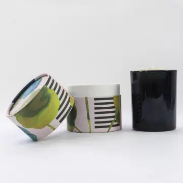 Factory custom design luxury paper candle box