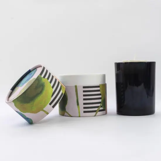 Factory custom design luxury paper candle box