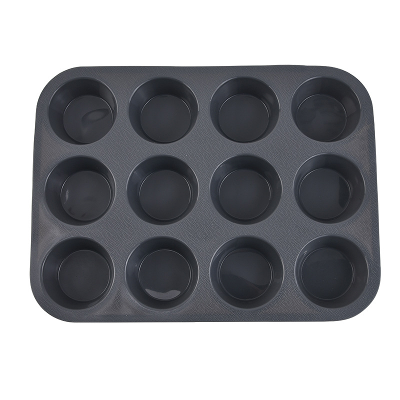 12 Cups Silicone Muffin Pan Jpg