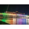 Bridge Rainbow Water Fountain