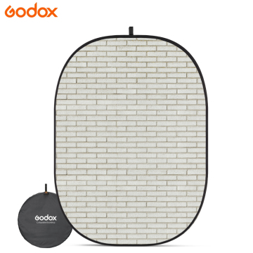 Godox 3D Collapsible Background Board: Brick Wall for Portrait Photography