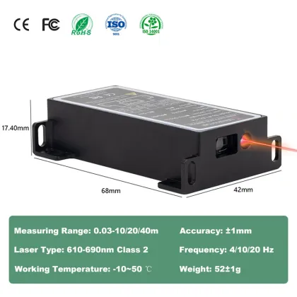 Industrial High Precision Laser Distance Sensor