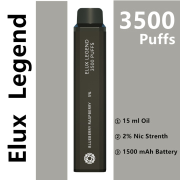 Elux Legend 3500 일회용 vape 펜 도매