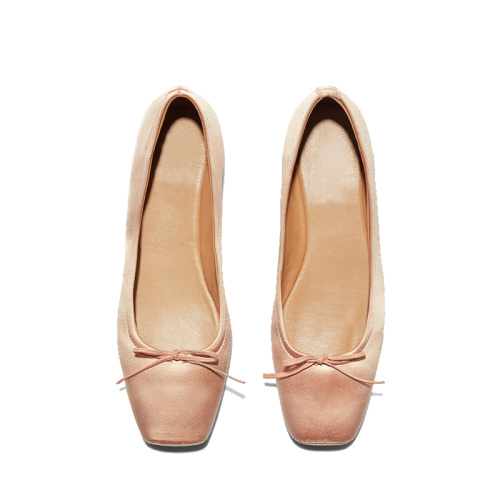 Soft Satin Ballet Flats for Everyday Wear