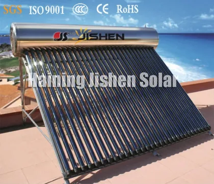 Copper pipe pressurized Solar Water Heater
