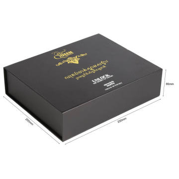 Custom Luxury Book Shape Cardboard Magnetic Gift Box