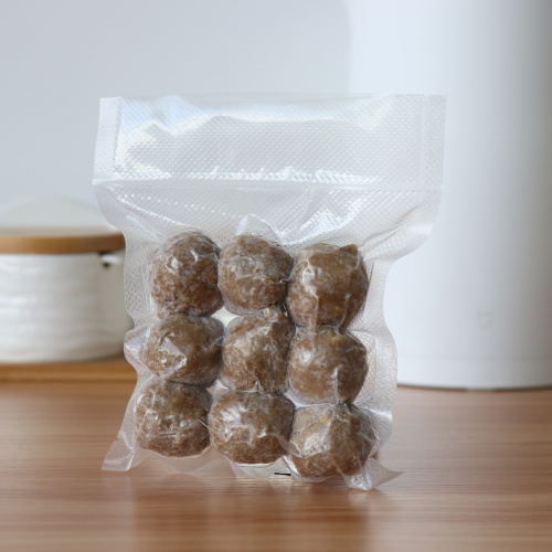 Sous Vide Vacuum Sealing Plastic Bag with Textured Surface