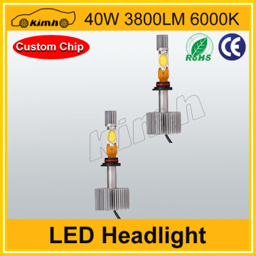 Newest led headllight 40w 3800LM custom headlights