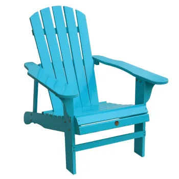 Solid Wood Outdoor Furniture: Courtyard Garden Backrest, Beach Leisure Chairs, Balcony Simple Style