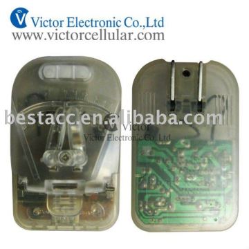 Transparent universal charger for rechargeable li-ion mobile battery below 2000mah.