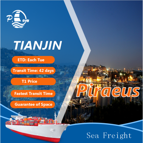 Envio de Tianjin para Pireu