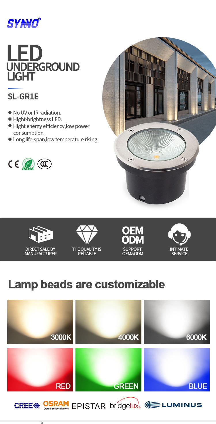 cob led inground light