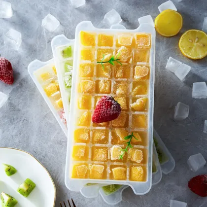 Silicone Ice Lattice for Summer Cold Drinks