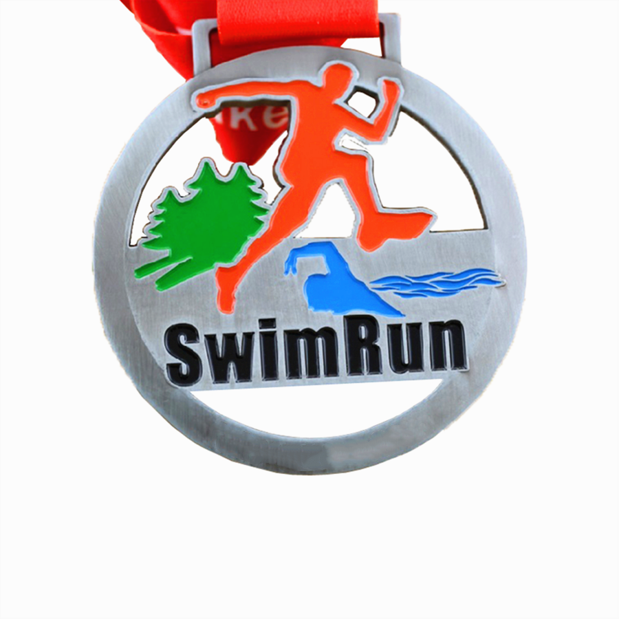 Custom Metal Swim Medal