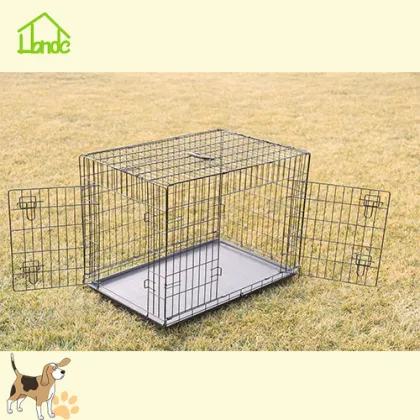 Pet Puppy Indoor Exercise Black Cage
