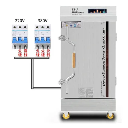 Commercial Gas Electric Steamed Bread Machine & Rice Steamer