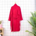 Áo choàng tắm nữ 100% Polyester mềm mại Coral Fleece