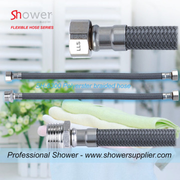 45cm 60cm 12inch 24inch Any length Pair of Polyester pvc nylon braided hose pipe
