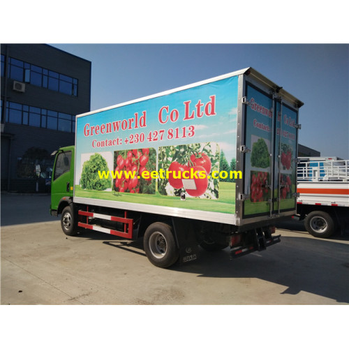 2 Ton SINOTRUK HOWO Refrigerated Small Trucks