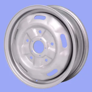 16 Inch Steel Wheel 16X5.5J 5Holes 5X160mm Offset 56 Centre Bore 65.1mm Silver Chrome Snow Rim for Off-Road Trucks 4x4