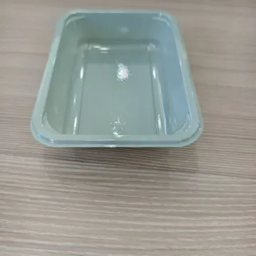 Colored PET Food Tray Plastic Fruit Container