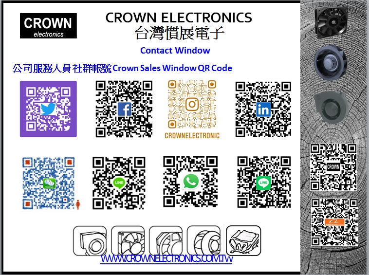 Crown-all QR cord