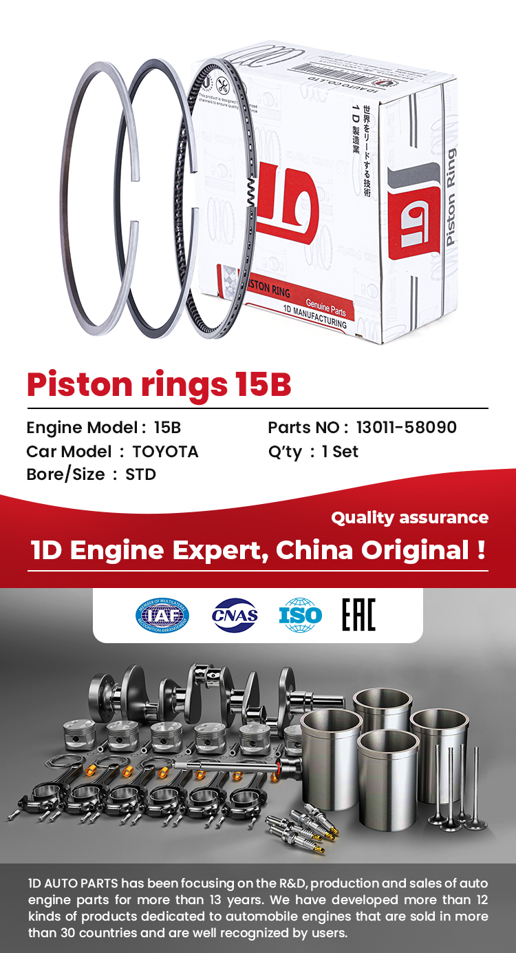 TOYOTA Piston Ring 15B