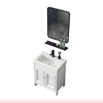 BAILU C-WF-6140F Toilet Paper Storage Cabinet - Modern Bathroom Vanity with Chair