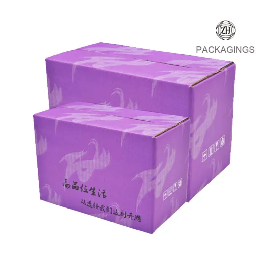 New designed e-flute paper carton box