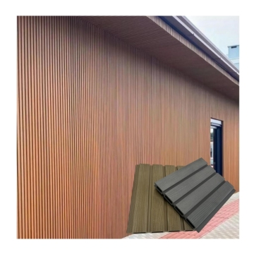 Modern Design Exterior Wall Panels: WPC Wood Plastic Cladding for Outdoor Decor