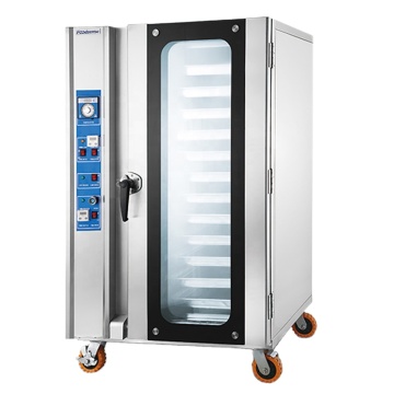 Stainless Steel Industrial Gas Convection Oven with 16 Trays